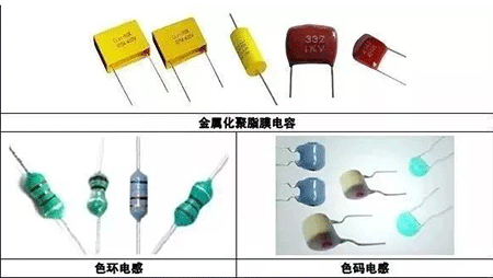 金屬化聚酯膜電容、色環(huán)電感、色碼電感